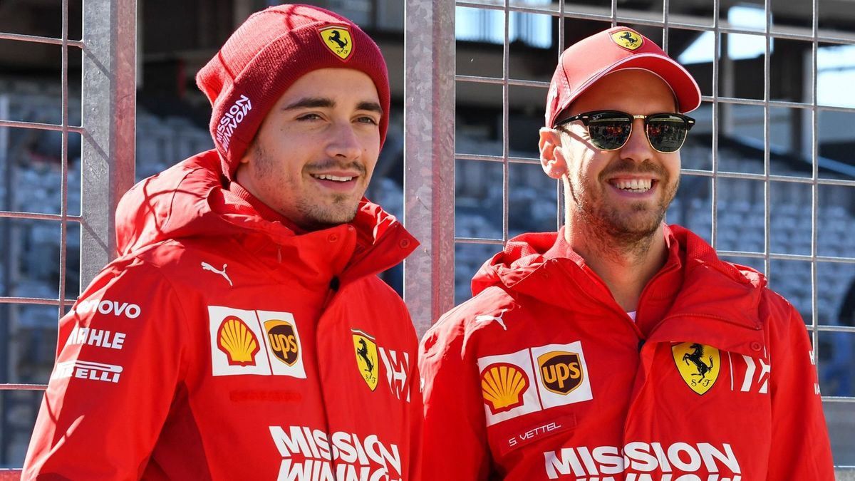 Vettel Leclerc