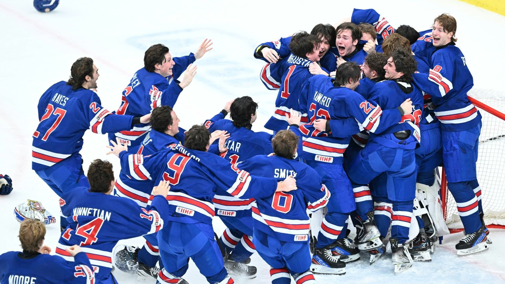 Eishockey USA gewinnen U20WM