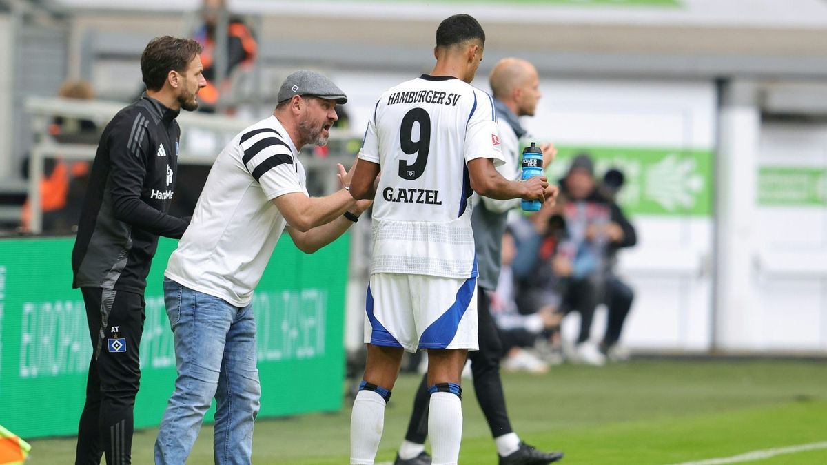 Steffen Baumgart (l.) muss lange auf Glatzel verzichten