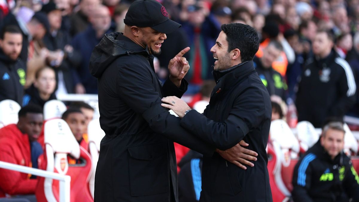 Alte Weggefährten: Kompany (l.) und Arteta