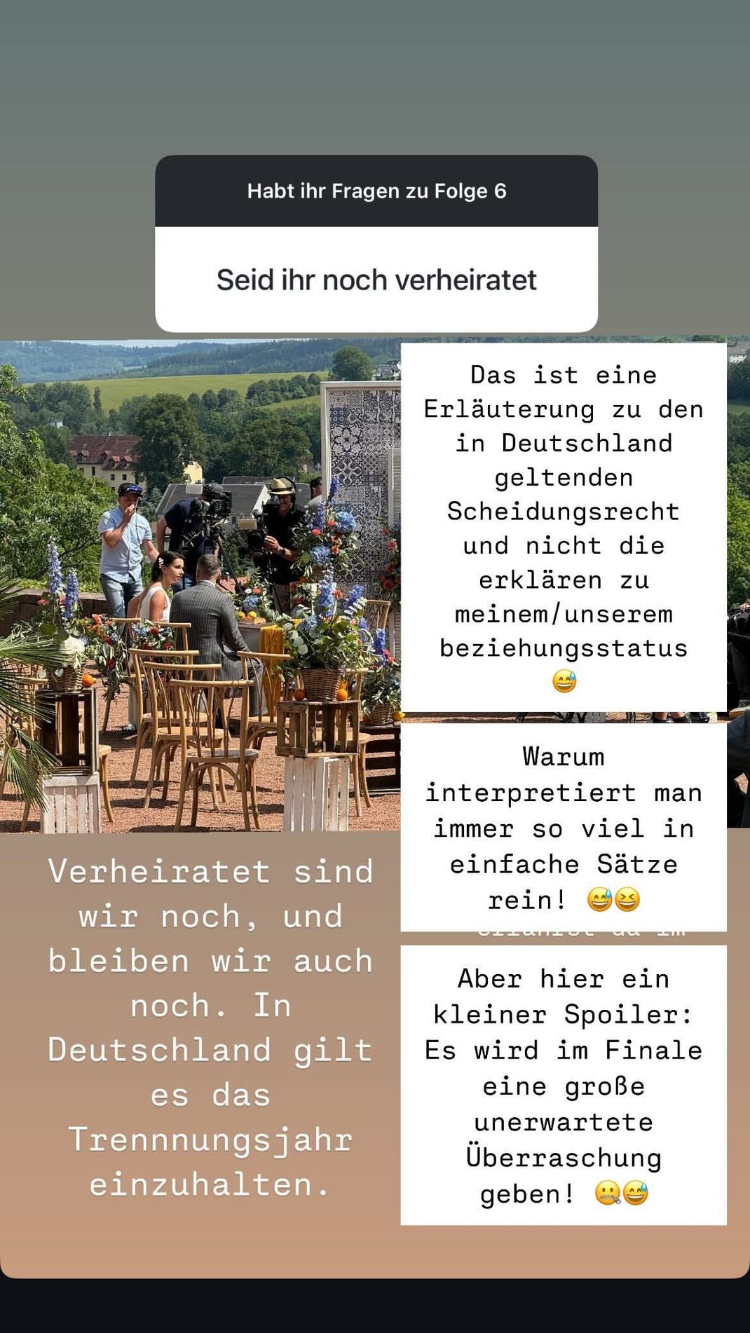 Desiree gab während einer Fragerunde auf Instagram Antwort: Sind Marco und sie noch verheiratet?