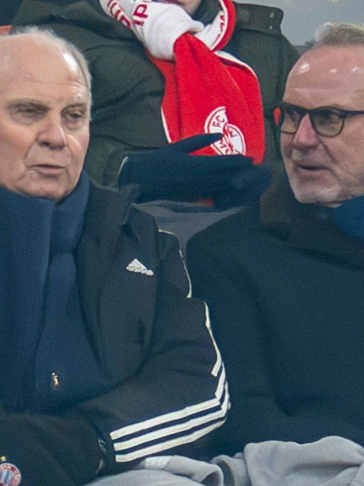 Wollen Wirtz: Karl-Heinz Rummenigge (r.) und Uli Hoeneß