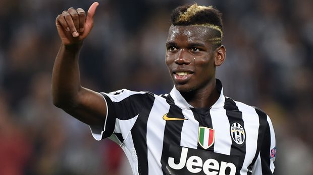 
                <strong>Paul Pogba September 2014</strong><br>
                September 2014: Im September ist der Streifenhörnchen-Look im Trend. 
              