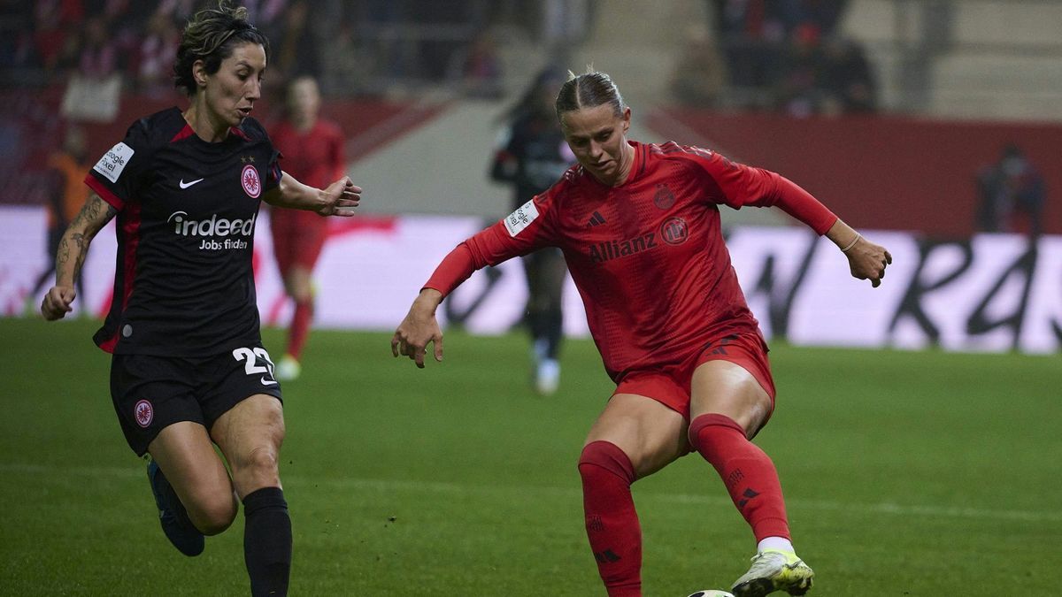 Topspiel des Viertelfinales: Bayern gegen Frankfurt