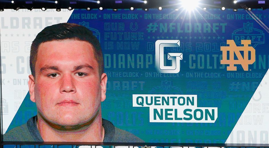 
                <strong>6. Quenton Nelson (Guard, Indianapolis Colts) </strong><br>
                Vermutetes Gehalt: 24.108.410 US-Dollar, davon 15.613.389 US-Dollar Signing Bonus.
              