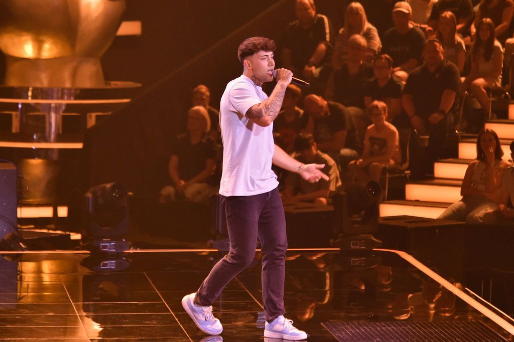 Lorenz gibt bei "The Voice" 2023 alles, um Shirin zu überzeugen