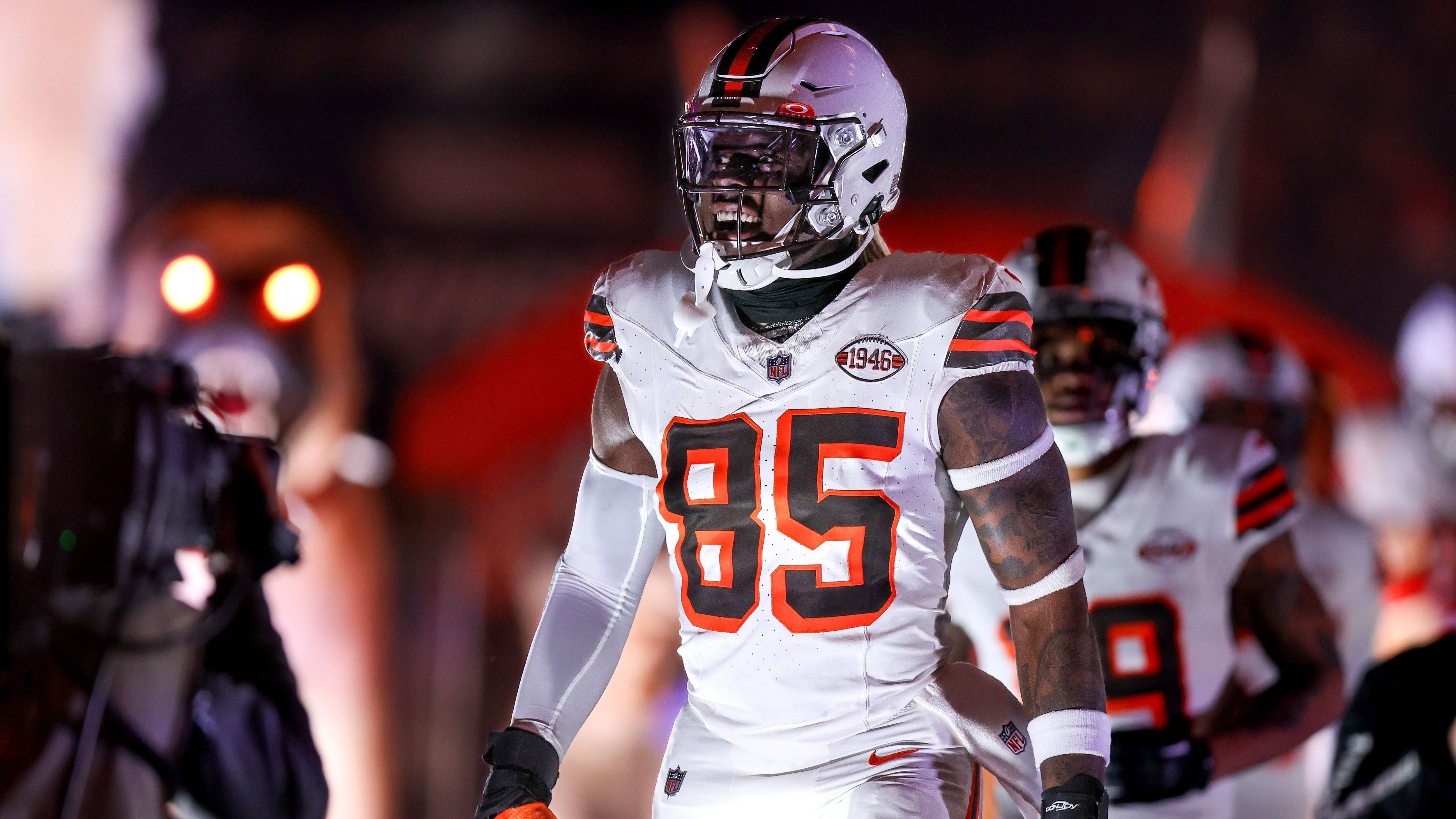 <strong>Platz 11: David Njoku (Cleveland Browns)</strong><br>Sieben Spielzeiten<br>Gesamtverdienst: 40.635.968 US-Dollar