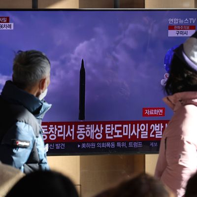 Nordkorea testet Raketen