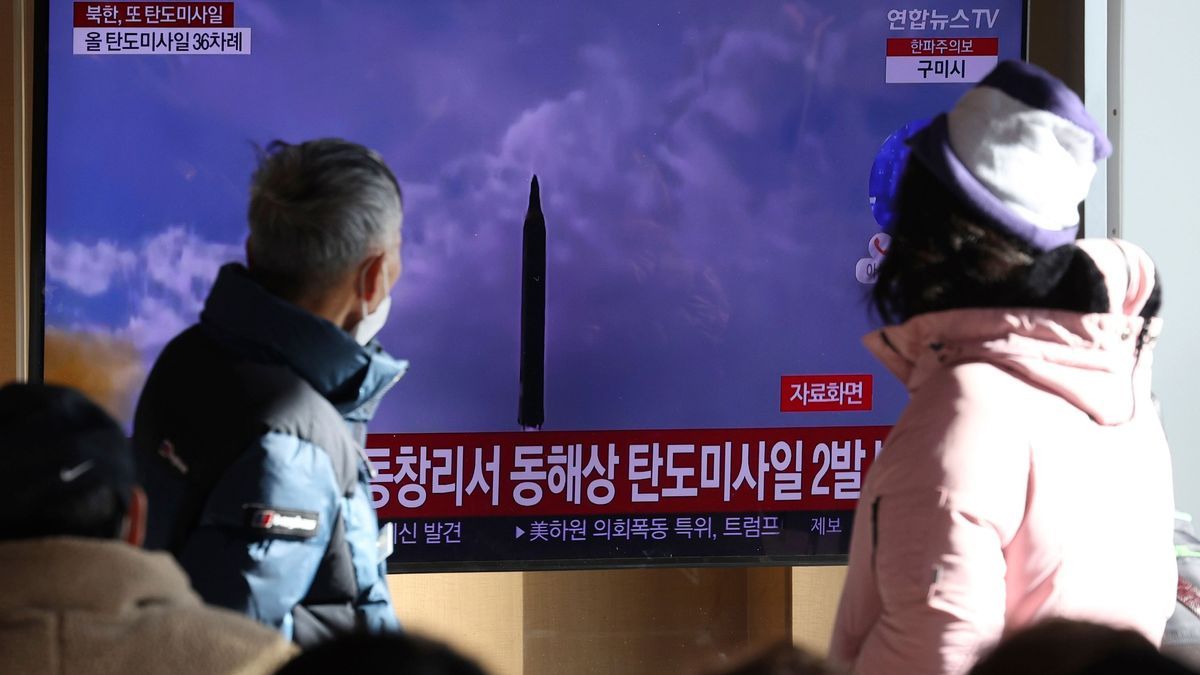 Nordkorea testet Raketen