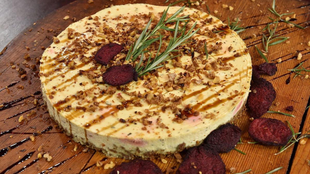 Rote-Bete-Cheesecake