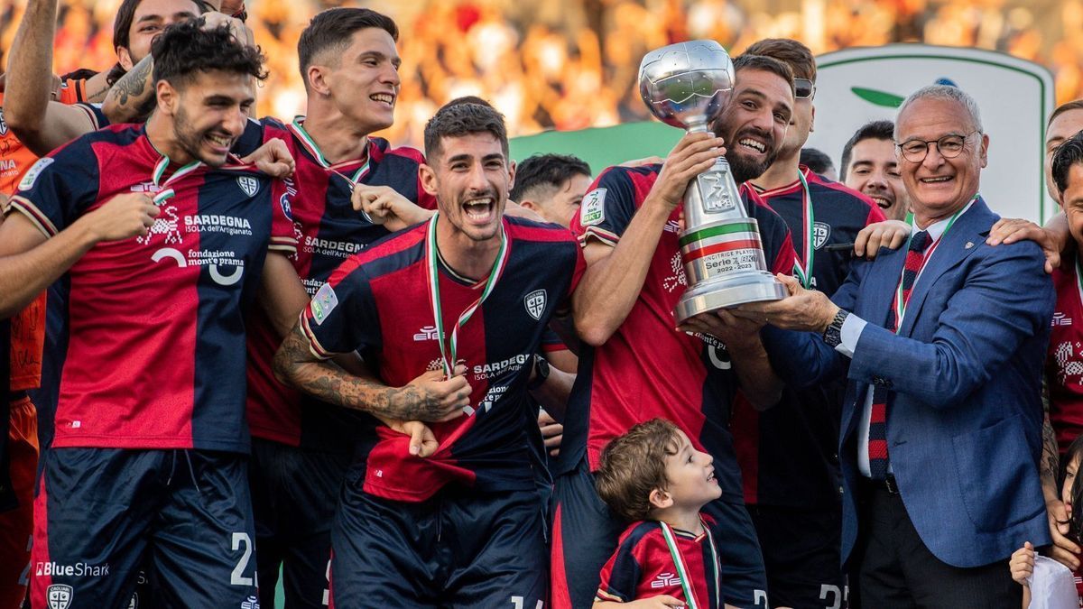 Cagliari Calcio steigt in die Serie A auf