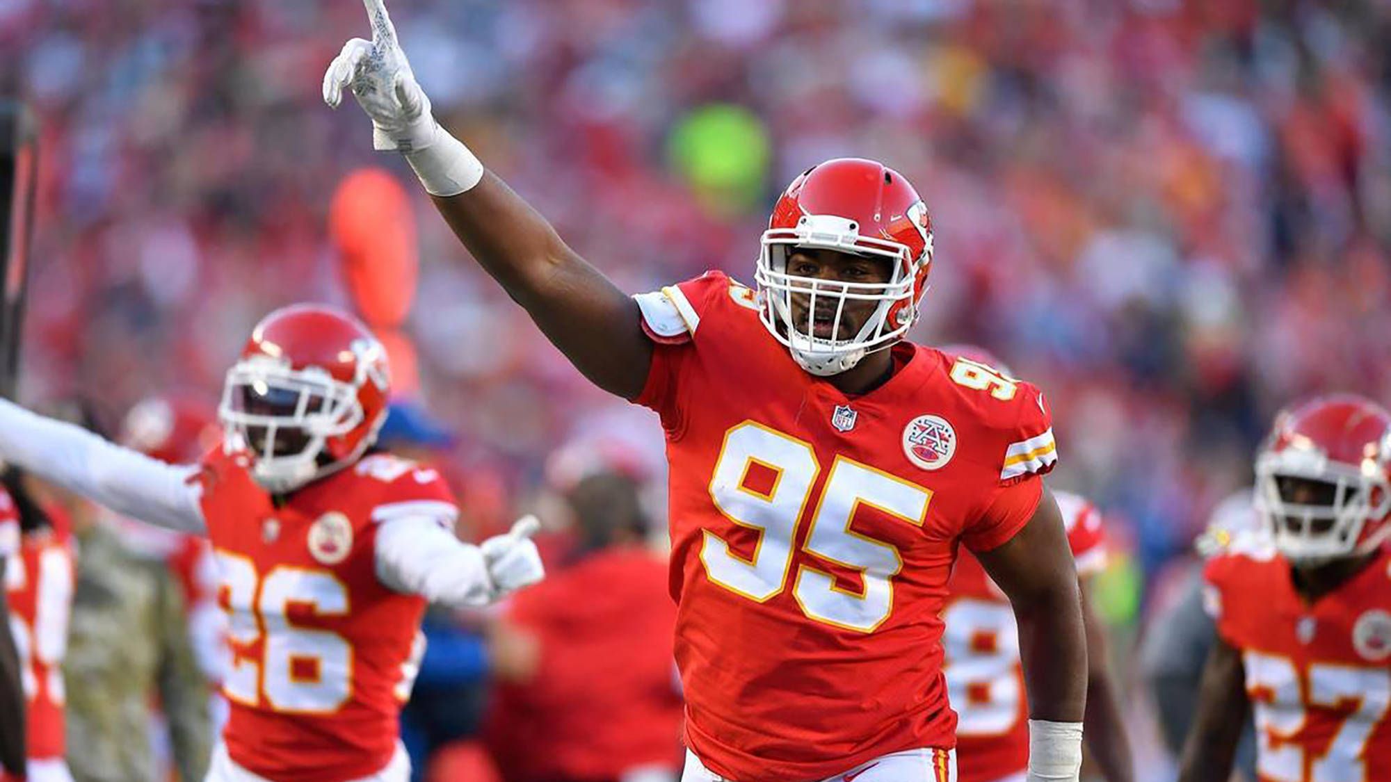 <strong>10. Platz: Chris Jones</strong><br>- Defensive Tackle<br>- Kansas City Chiefs