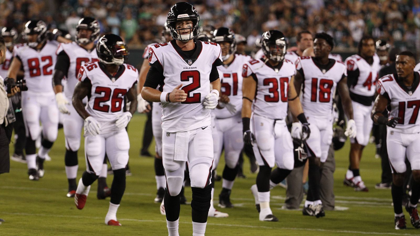 
                <strong>Platz 25: Atlanta Falcons (Teamstärke: 77)</strong><br>
                &#x2022; Defense-Wertung: 73 -<br>&#x2022; Offense-Wertung: 79 <br>
              