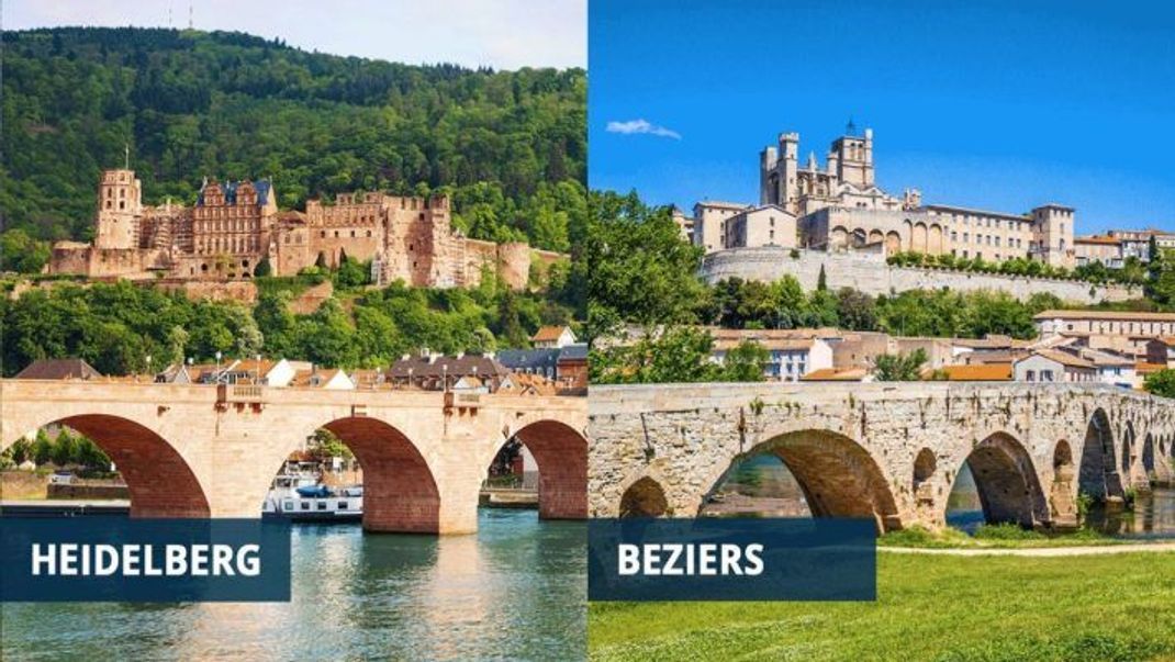 Heidelberg und Beziers