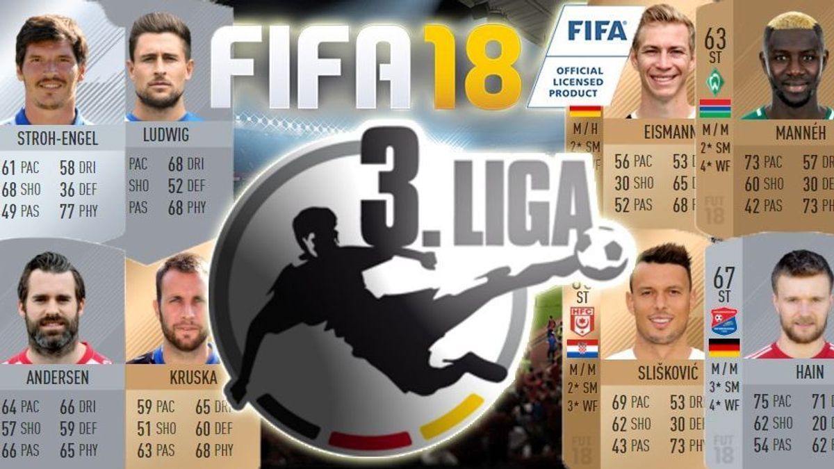 FIFA 18: Die  3. Liga