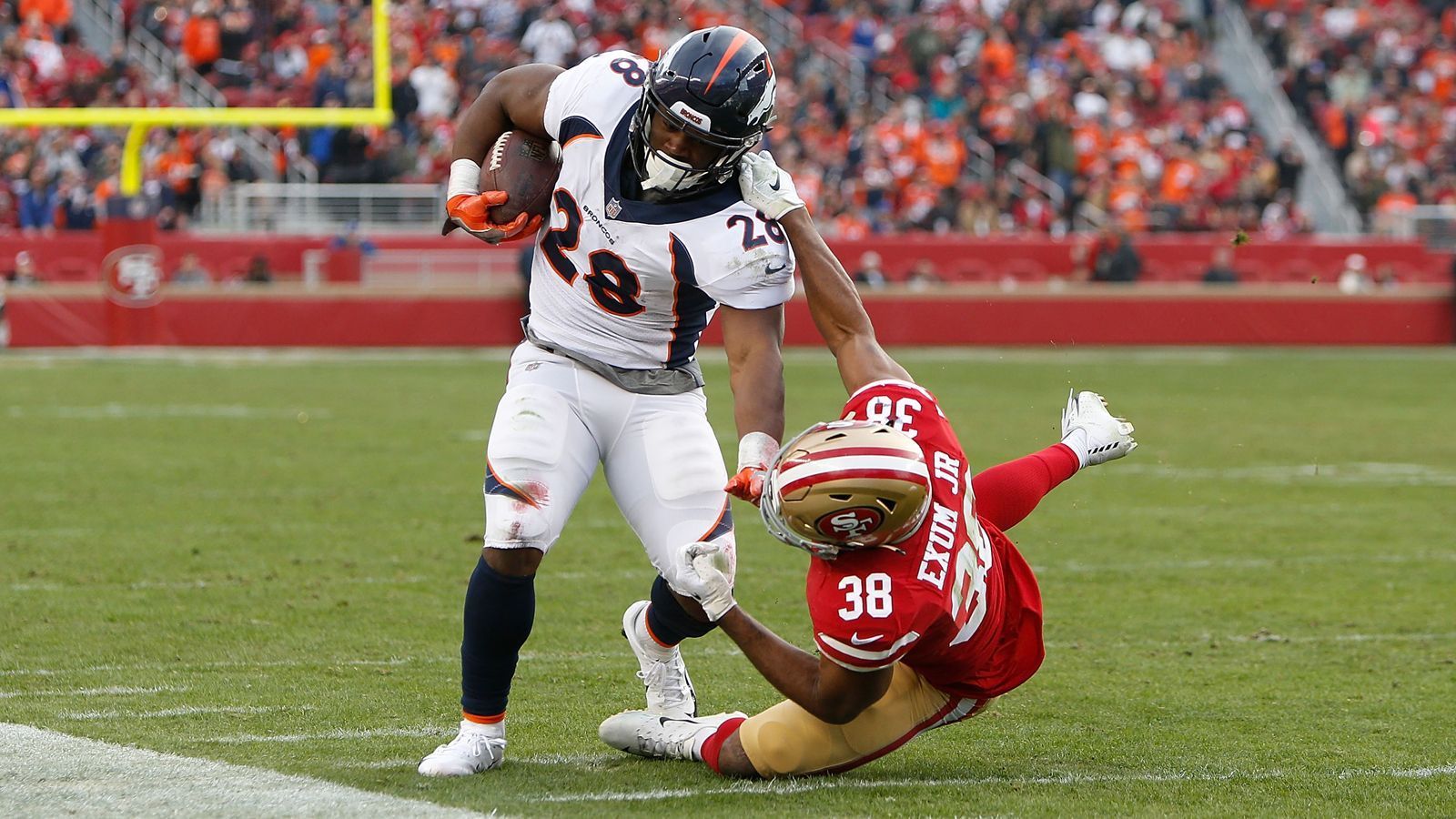 
                <strong>49ers at Broncos</strong><br>
                Schon zum vierten Mal in fünf Jahren trainieren die Denver Broncos mit den San Francisco 49ers. Am 16. und 17. August steigen die Joint Practices in Colorado, bevor einen Tag später der Preseason-Vergleich auf dem Programm steht.
              