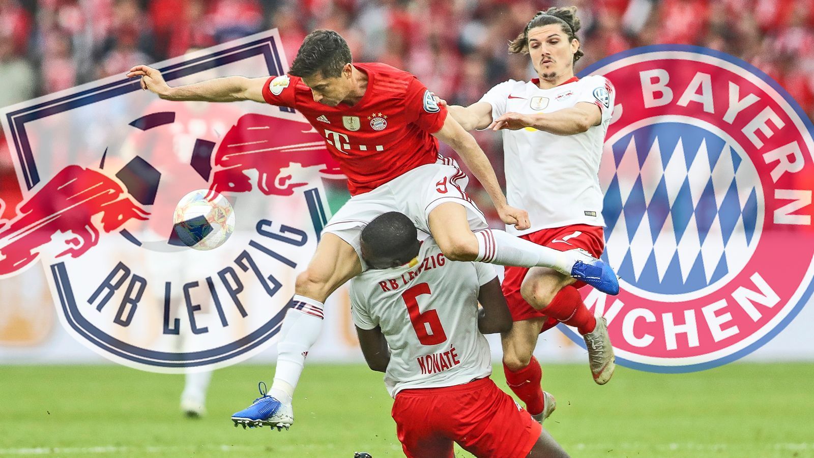 
                <strong>RB Leipzig vs. FC Bayern im Head-to-Head</strong><br>
                Schon am vierten Spieltag der Bundesliga-Saison gibt es direkt ein Topspiel um die Tabellenführung: RB Leipzig empfängt als aktueller Spitzenreiter den FC Bayern München. FCB-Coach Niko Kovac kündigte schon am Donnerstag vor dem Spiel auf der Pressekonferenz an, dass der Rekordmeister mit Platz eins im Gepäck aus Leipzig zurückkommen will. Doch das Team von Julian Nagelsmann hat bisher alle vier Saisonpflichtspiele gewonnen und will diese Serie auch zuhause gegen die Münchner halten. ran.de hat das Duell um die Spitze vorab schon einmal im Head-to-Head durchgespielt.
              