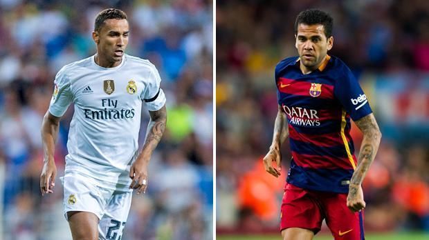 
                <strong>Danilo vs Alves</strong><br>
                Abwehr - Danilo vs Alves: Bei Real hat sich der 24-jährige Danilo als Außenverteidiger etabliert. Doch Barcas Dani Alves spielt hinten rechts bereits seit Jahren in der Weltspitze und kann deshalb von seiner Erfahrung profitieren. Das brasilianische Duell entscheidet daher Barcelonas Verteidiger für sich. 1:1 Ausgleich.
              