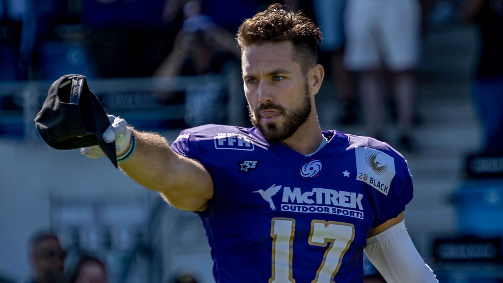 
                <strong>Reece Horn (Wide Receiver)</strong><br>
                &#x2022; Aktuelles Team: Frankfurt Galaxy<br>&#x2022; Ehemalige XFL-Franchise: Tampa Bay Vipers (bis 2020)<br>
              