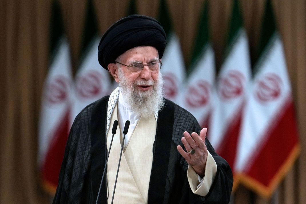 Irans Staatsoberhaupt Ajatollah Ali Chamenei .