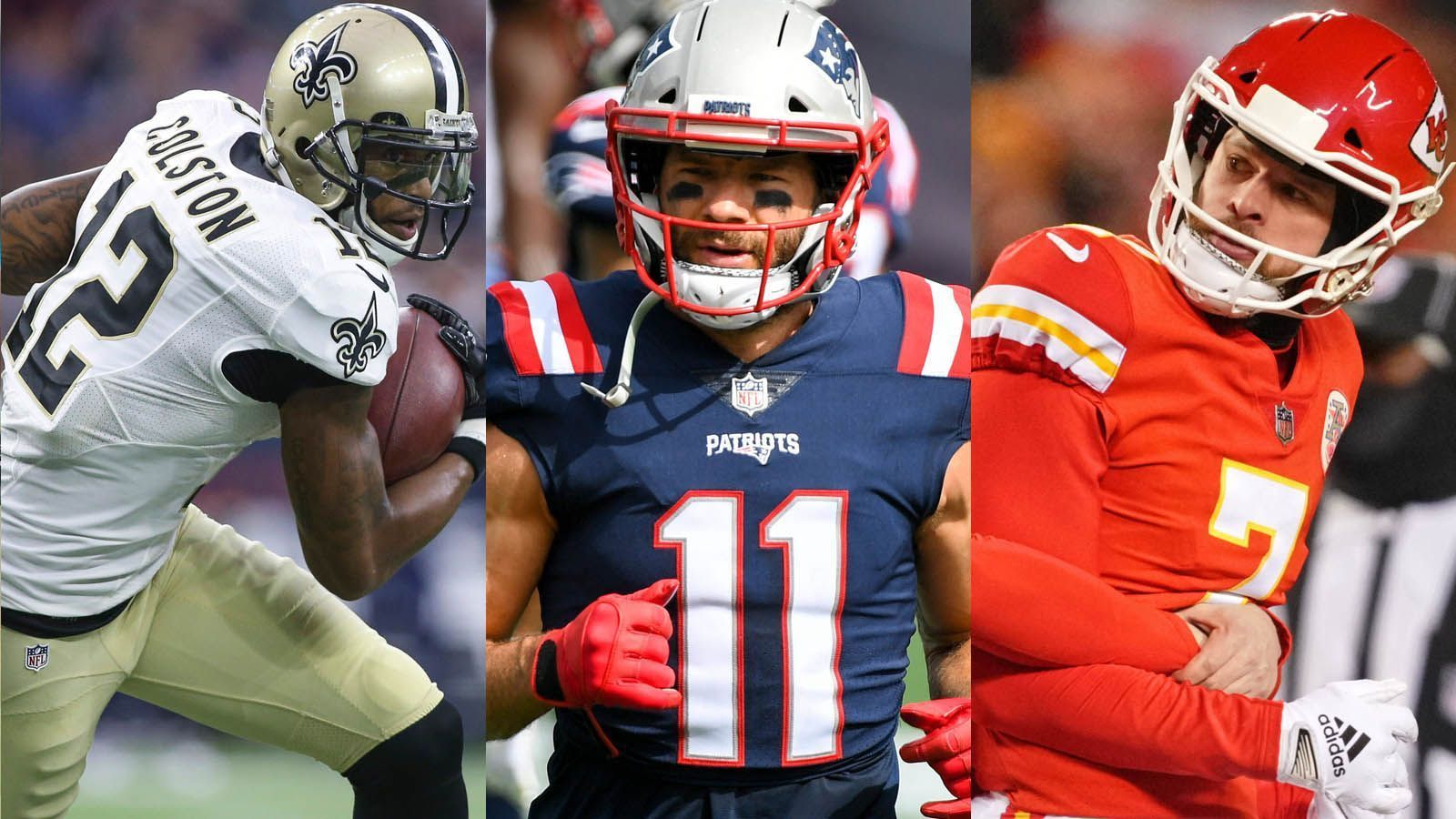 
                <strong>Edelman, Butker, Colston: Die besten Siebtrundenpicks</strong><br>
                Wer in der siebten Runde des NFL Draft ausgewählt wird, der schafft nur selten eine schillernde Karriere. Doch es gibt sie, die glorreichen Ausnahmen. Wir haben ein paar Perlen herausgesucht. Dabei wurden die Drafts ab 1994 berücksichtigt, da ab dann nur noch sieben Runden durchgeführt wurden.
              