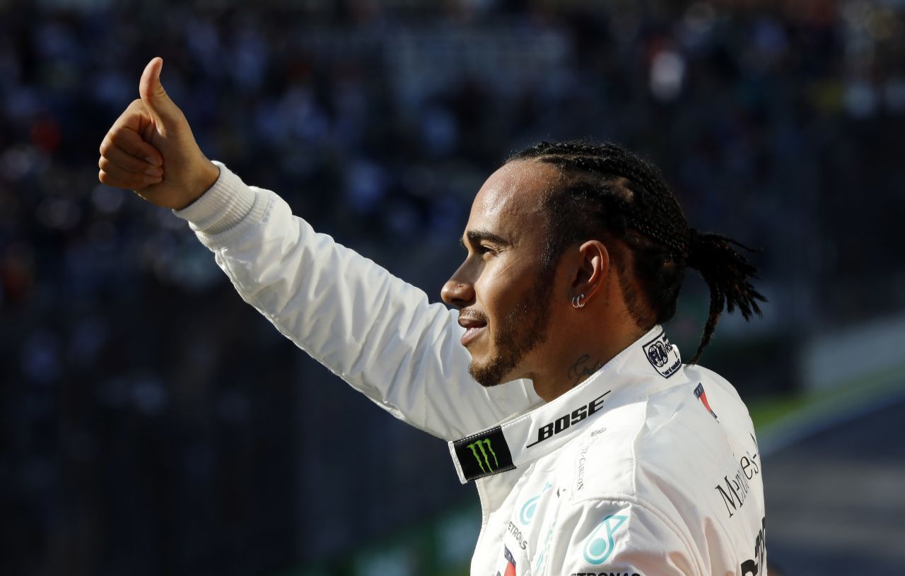 Rennfahrer Lewis Hamilton