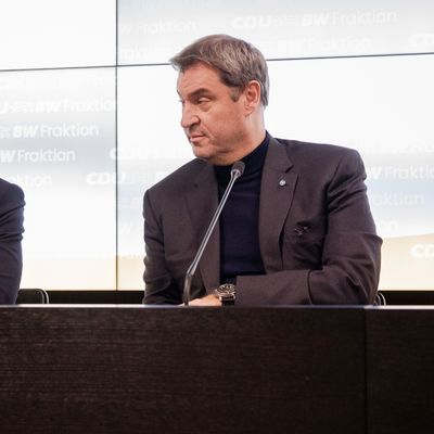 Manuel Hagel und Markus Söder