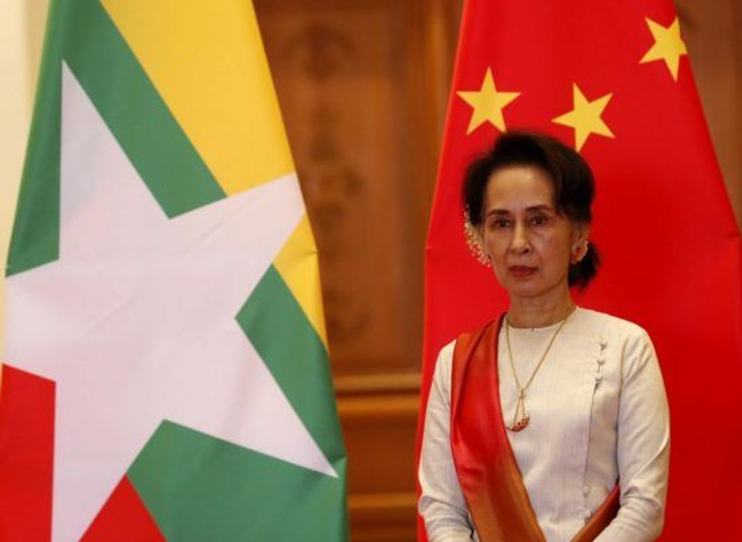 Oppositionsführerin Aung San Suu Kyi