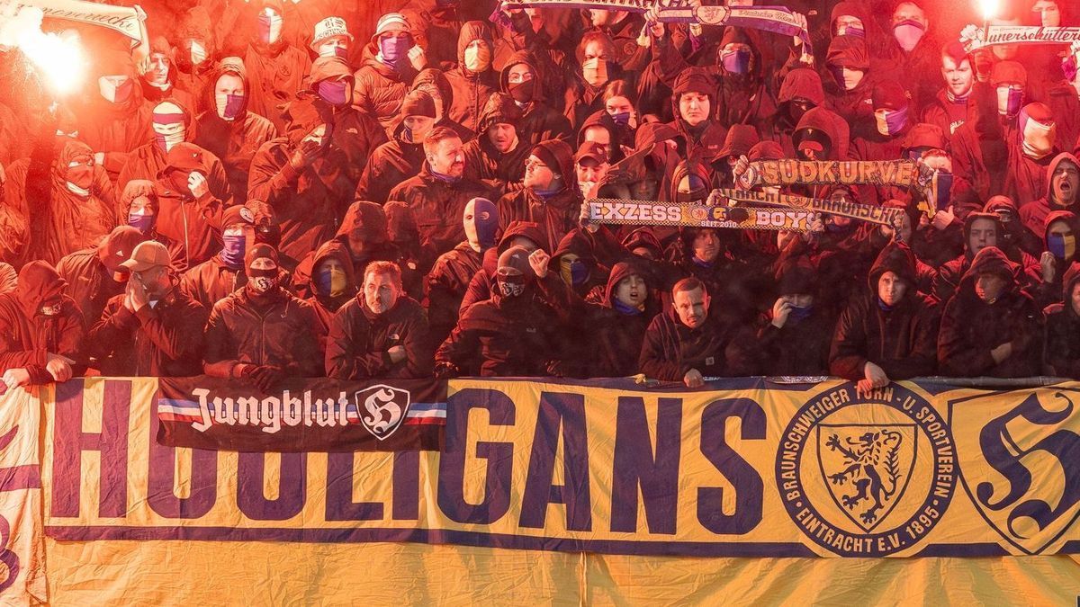 Fans von Eintracht Braunschweig