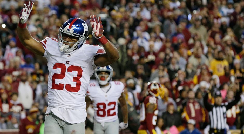 
                <strong>Rashad Jennings (New York Giants)</strong><br>
                Neben Cruz ist Rashad Jennings das zweite prominente Opfer des Giants-Rotstifts. Mit seiner Entlassung und der von Cruz spart die Truppe aus dem Big Apple satte 10 Millionen Dollar ein. Für Jennings ist die abgelaufene Saison ein wahres Seuchenjahr. 593 Yards in 13 Spielen ist die mickrigste Ausbeute in seinen drei Jahren bei den Giants.
              