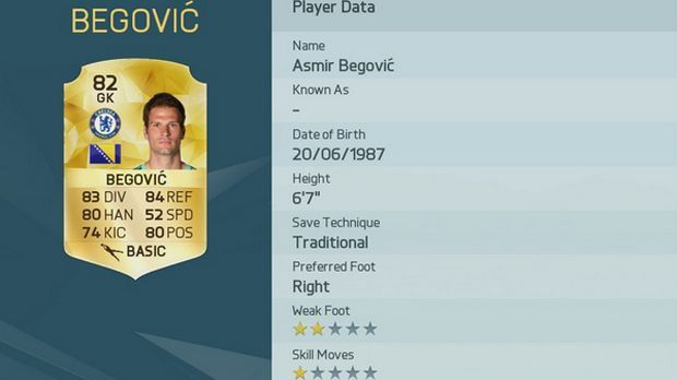 
                <strong>Asmir Begovic</strong><br>
                Asmir Begovic
              