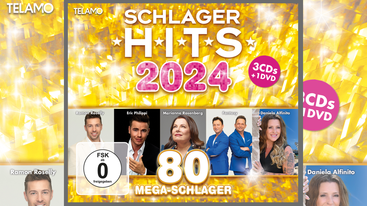 „Schlager Hits 2024“ hat alle aktuellen Schlager Hits, die man so braucht