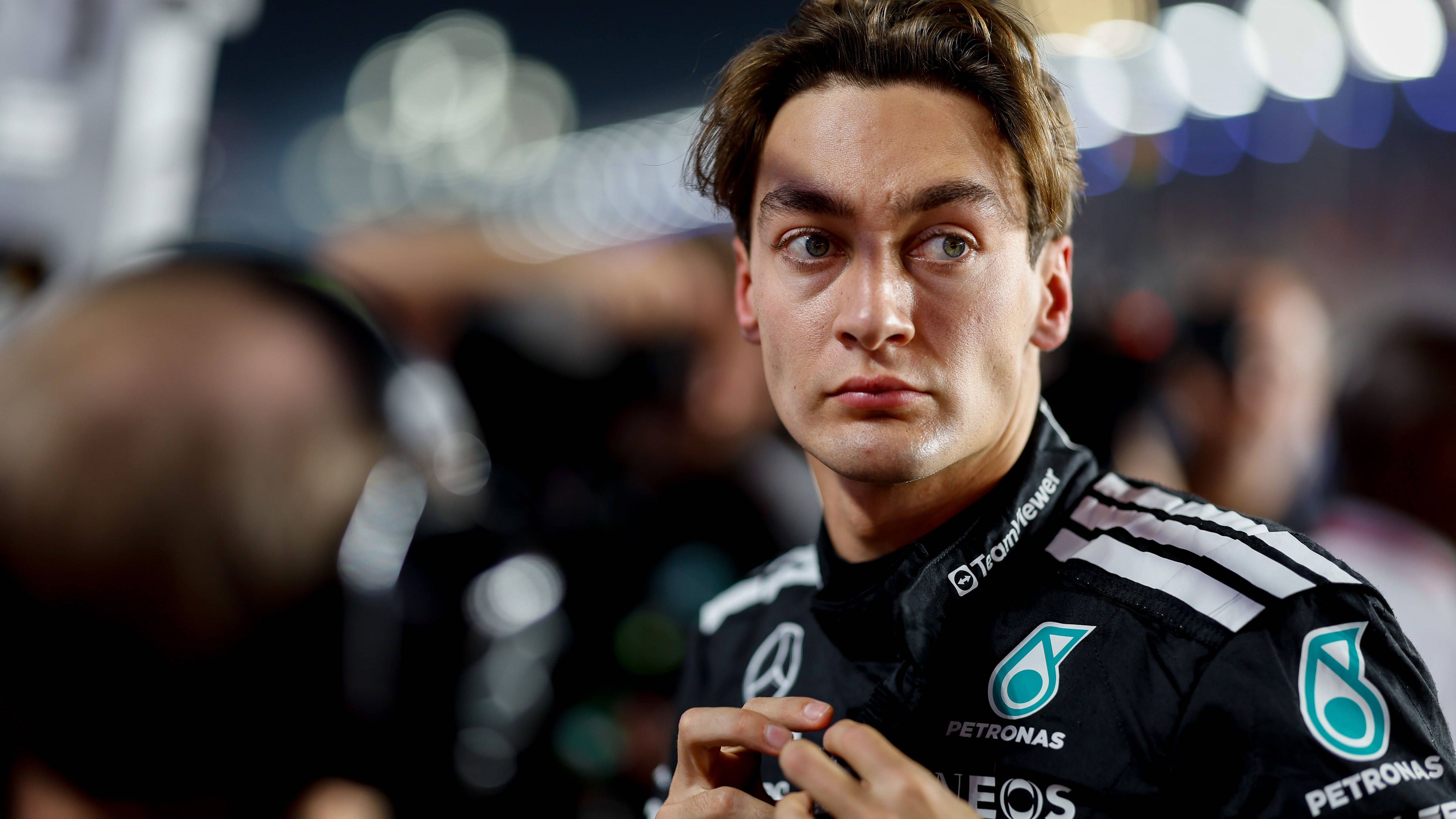 <strong>George Russell - Mercedes-AMG Petronas F1 Team</strong><br>Vertrag bis: 2027<br>Gehalt: 40 Millionen<br>Alter: 27