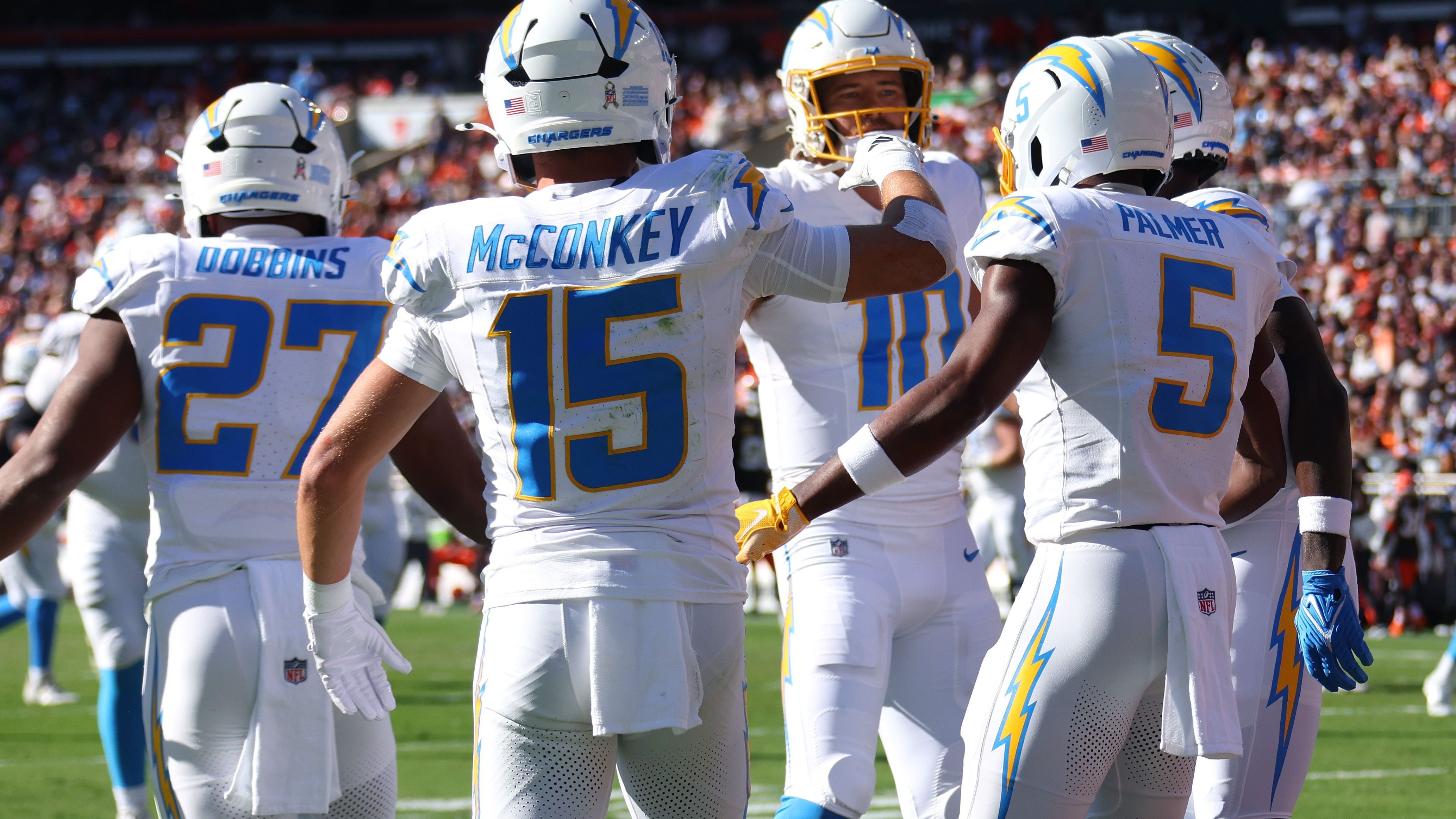 <strong>7. Platz (geteilt): Los Angeles Chargers</strong><br>Conversion Percentage: 66,67 Prozent