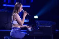 Anne Mosters bei ihrer Blind Audition bei "The Voice of Germany" 2023