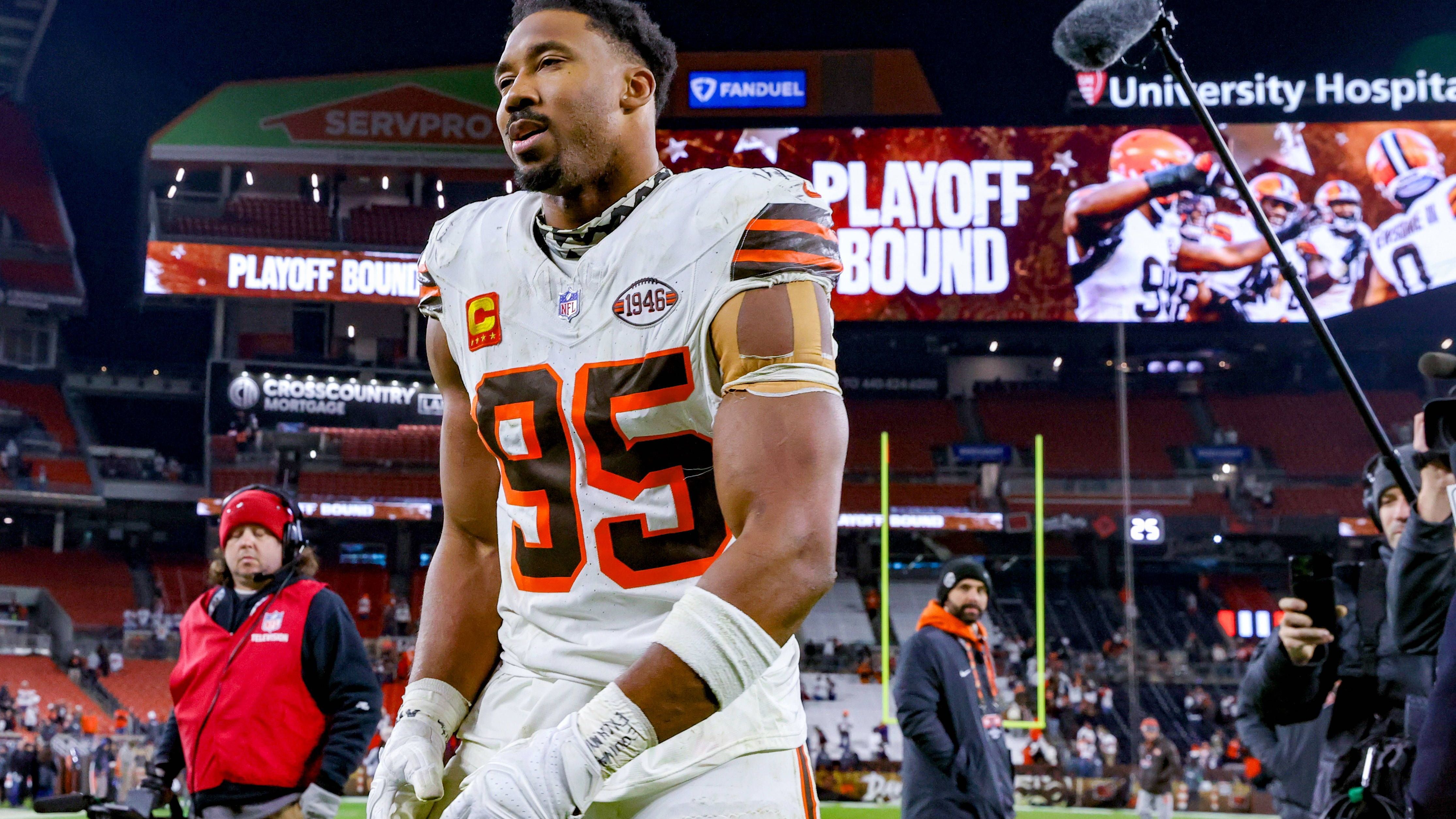 <b>Edge Rusher: Myles Garrett (Cleveland Browns) und T.J. Watt (Pittsburgh Steelers)<br></b>Second-Team-All-Pro: Micah Parsons (Dallas Cowboys) und Maxx Crosby (Las Vegas Raiders)