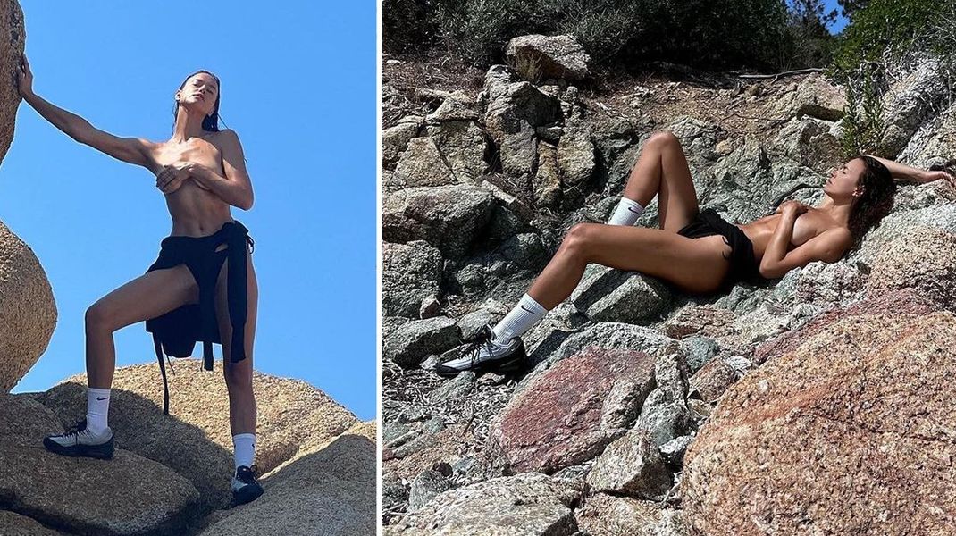 Irina Shayk im Urlaub, August 2023