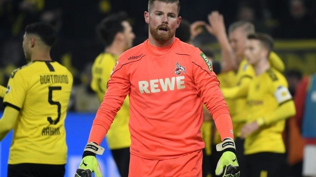 Der 1. FC Köln bangt um den Einsatz von Timo Horn