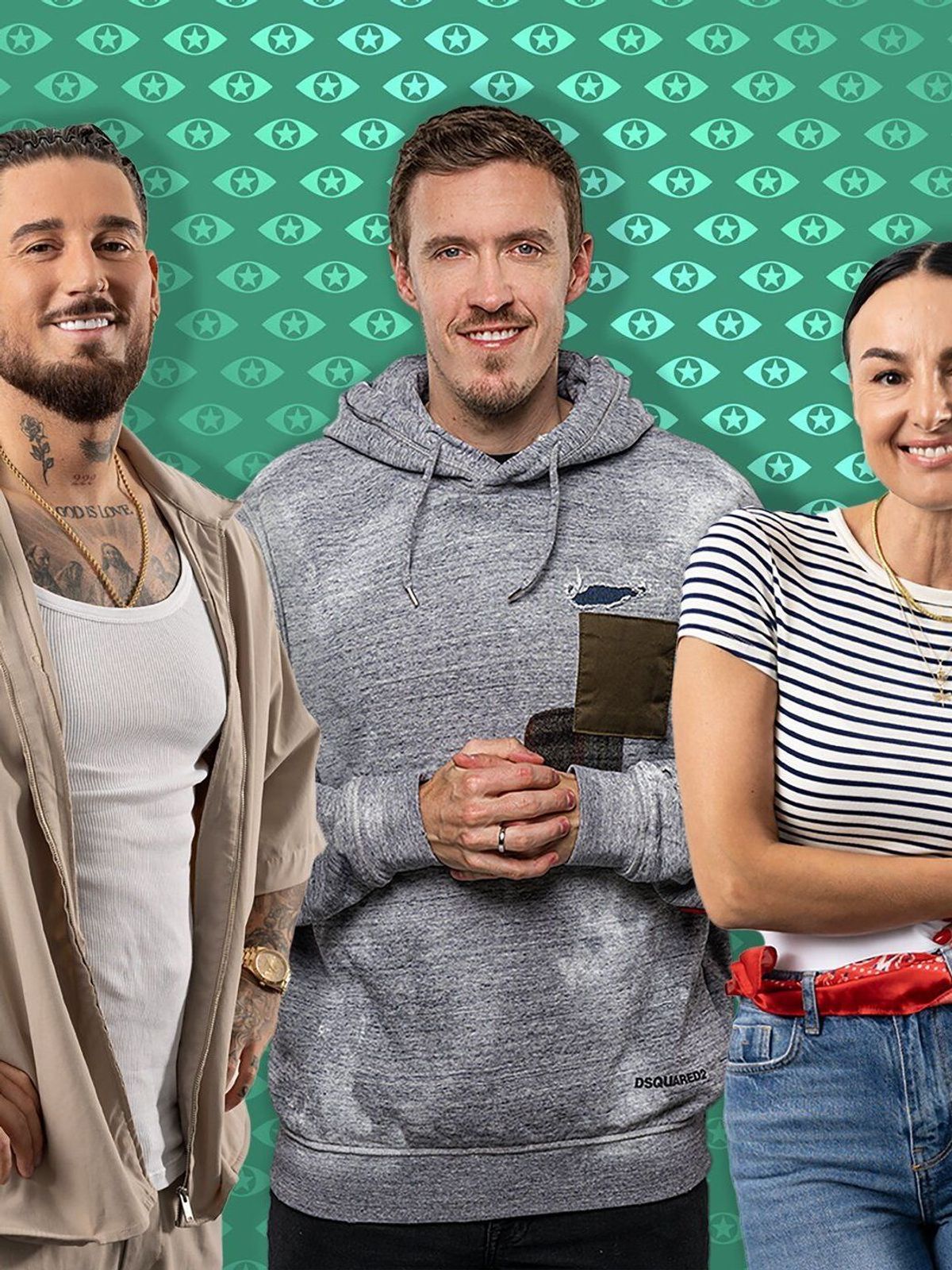 Mike Heiter, Max Kruse und Mimi Fiedler sind die ersten drei Kandidat:innen im "Promi Big Brother"-Container 2024.