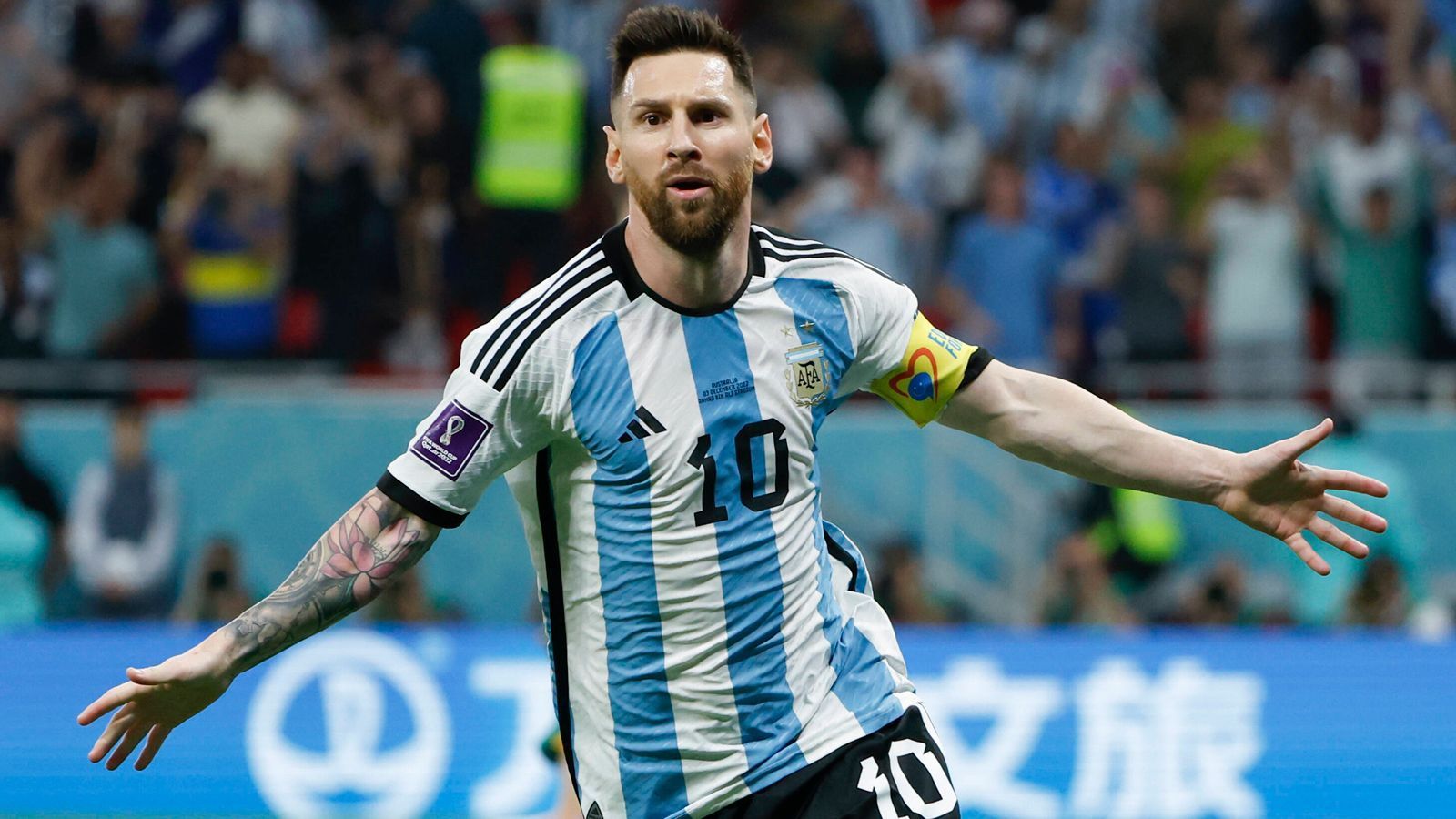 
                <strong>Lionel Messi (Argentinien)</strong><br>
                &#x2022; 3 WM-Tore<br>&#x2022; Einsatzminuten bei der WM 2022: 360 Minuten<br>&#x2022; Aktueller Verein: Paris Saint-Germain<br>
              