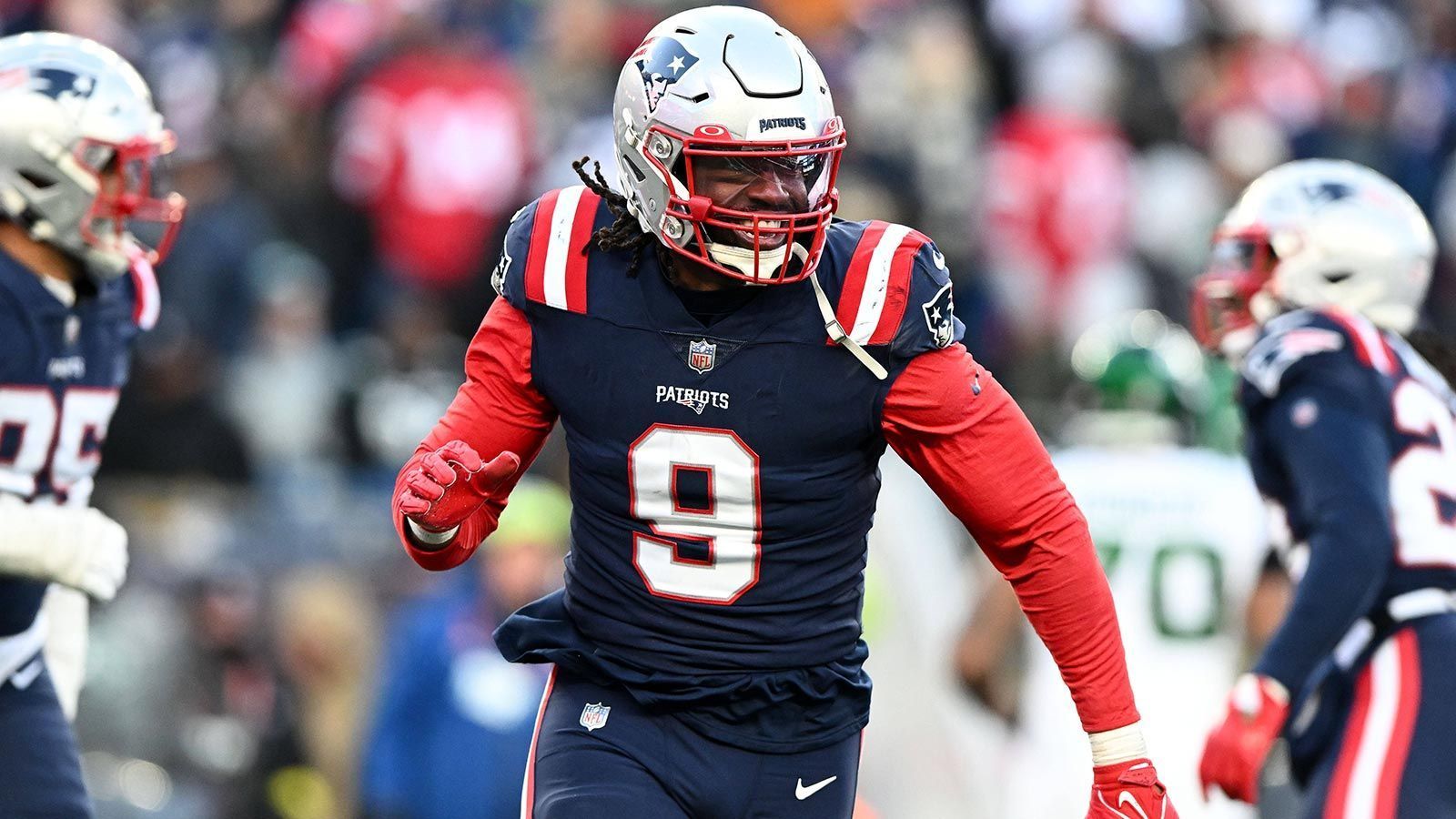 
                <strong>Platz 8: Matthew Judon – New England Patriots</strong><br>
                &#x2022; Ranking im vorigen Jahr: nicht vertreten<br>&#x2022; Statistiken in der Saison 2022: 15,5 Sacks, 60 Total Tackles, 2 Forced Fumbles<br>
              