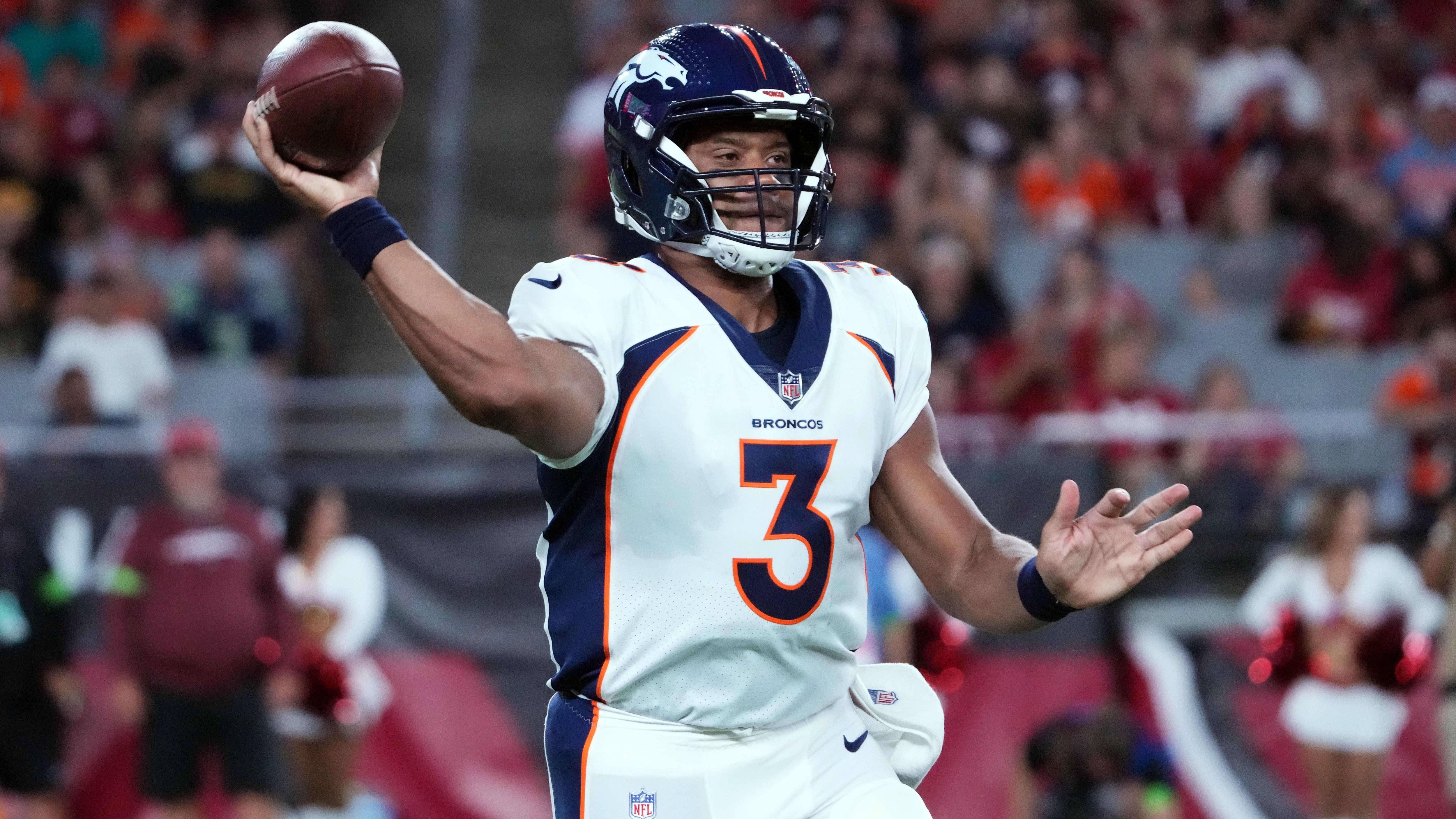 <strong>Denver Broncos: Russell Wilson </strong><br>Position: Quarterback <br>Durchschnittliches Jahresgehalt: 48.517.647 US-Dollar<br>Gesamtvolumen: 242.588.236 US-Dollar