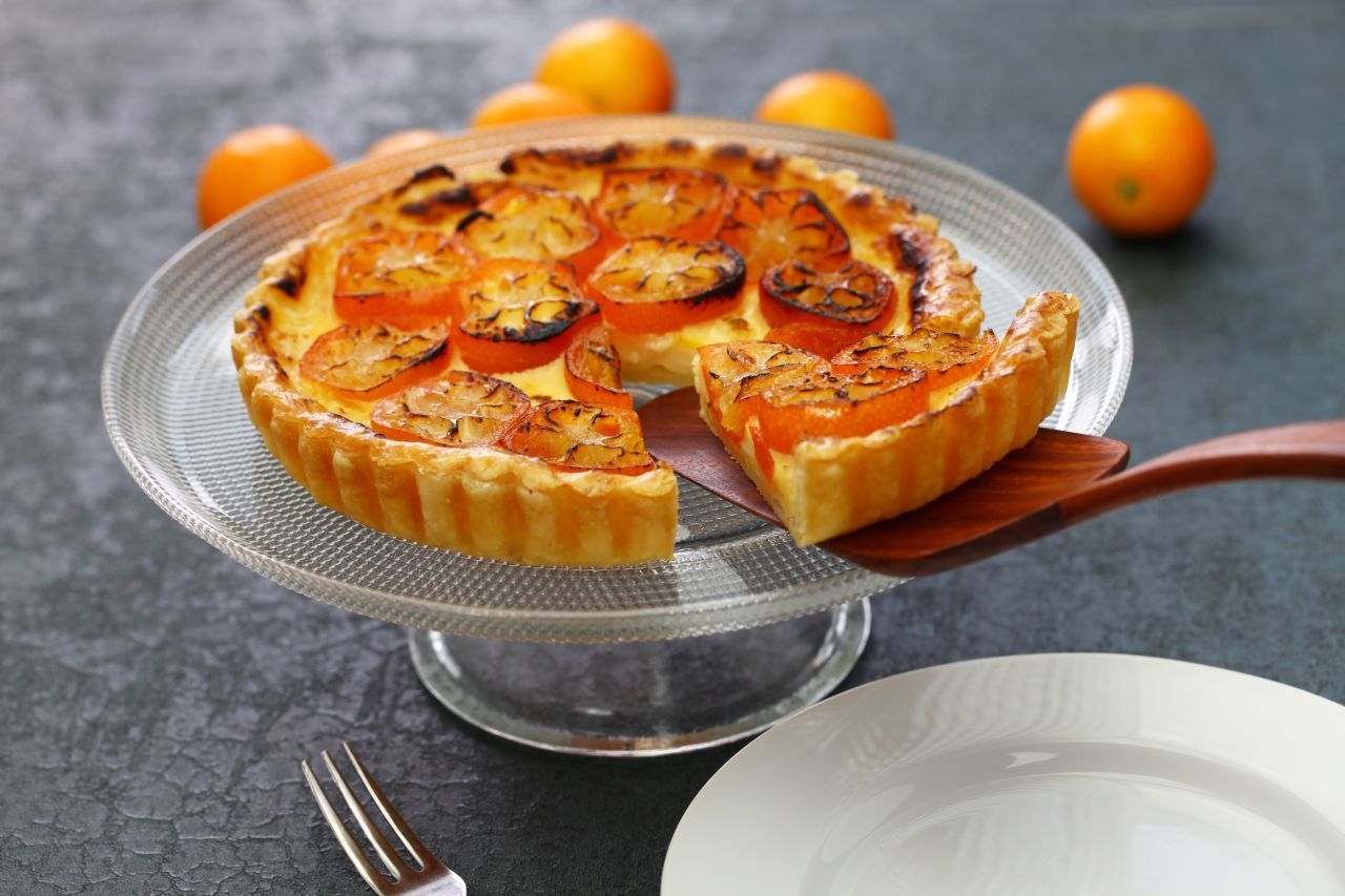 Oder wie wäre es mit einem Kumquat-Käse- oder -Schmand-Kuchen?