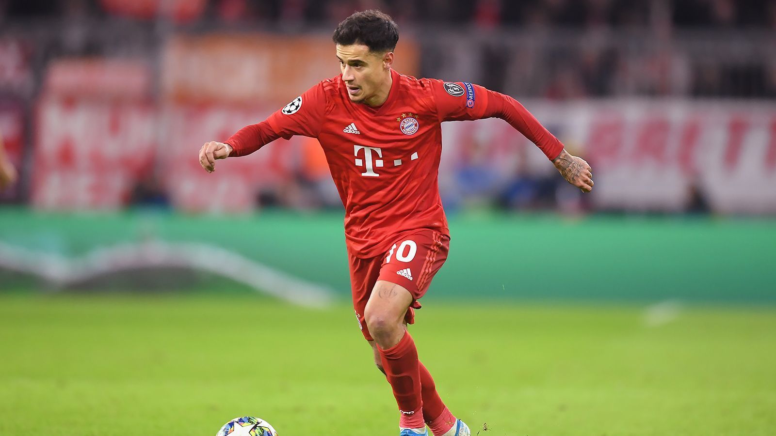 
                <strong>Philippe Coutinho</strong><br>
                Kommt in der 68. Minute für Gnabry in die Partie. Hat einen Freistoß aus 25 Metern, den er ein paar Meter über das Tor setzt. Etwas zu wenige Bälle festgemacht. ran.de-Note: 4,5
              