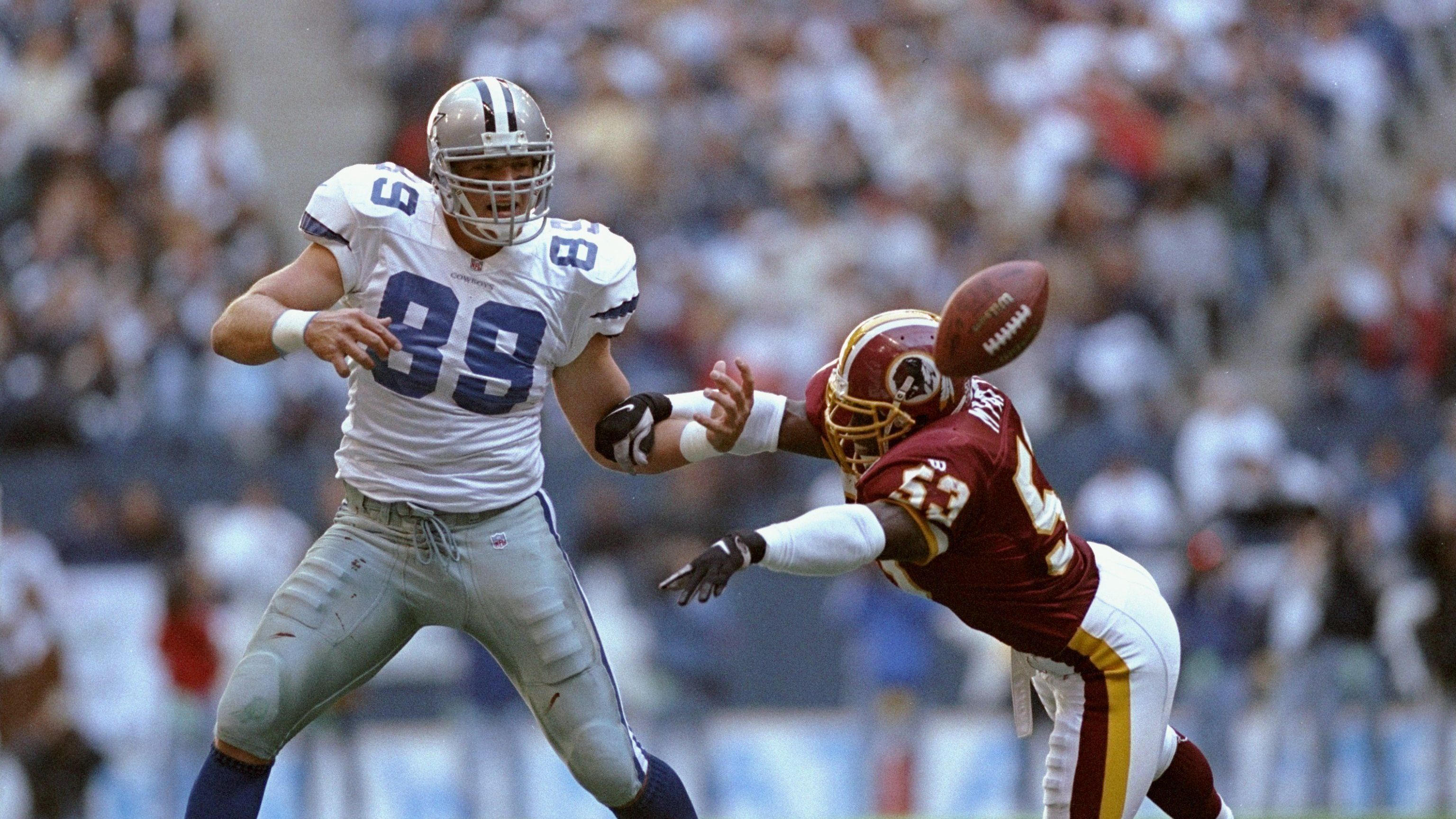 <strong>Troy Aikman</strong><br>Letzter TD-Pass auf: David LaFleur<br>Wann: 23.11.2000