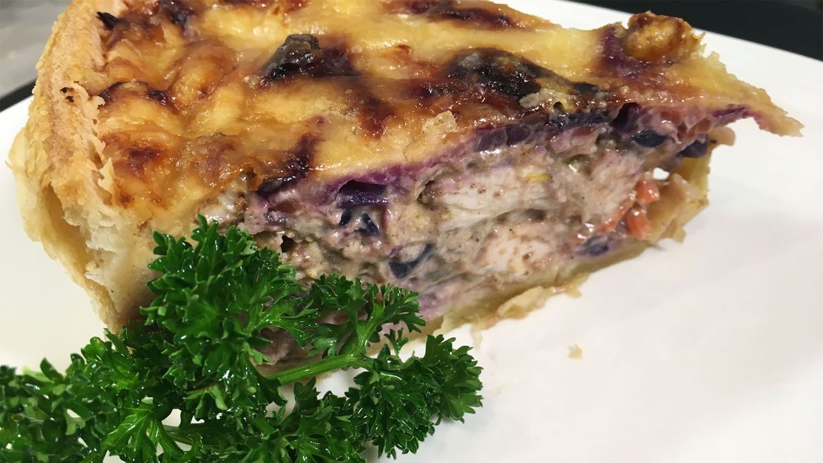 ALt Rezept Döner-Torte