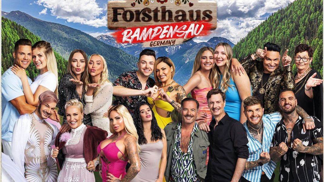 Der komplette Cast von "Forsthaus Rampensau Germany" - hier ist feinstes Entertainment garantiert.