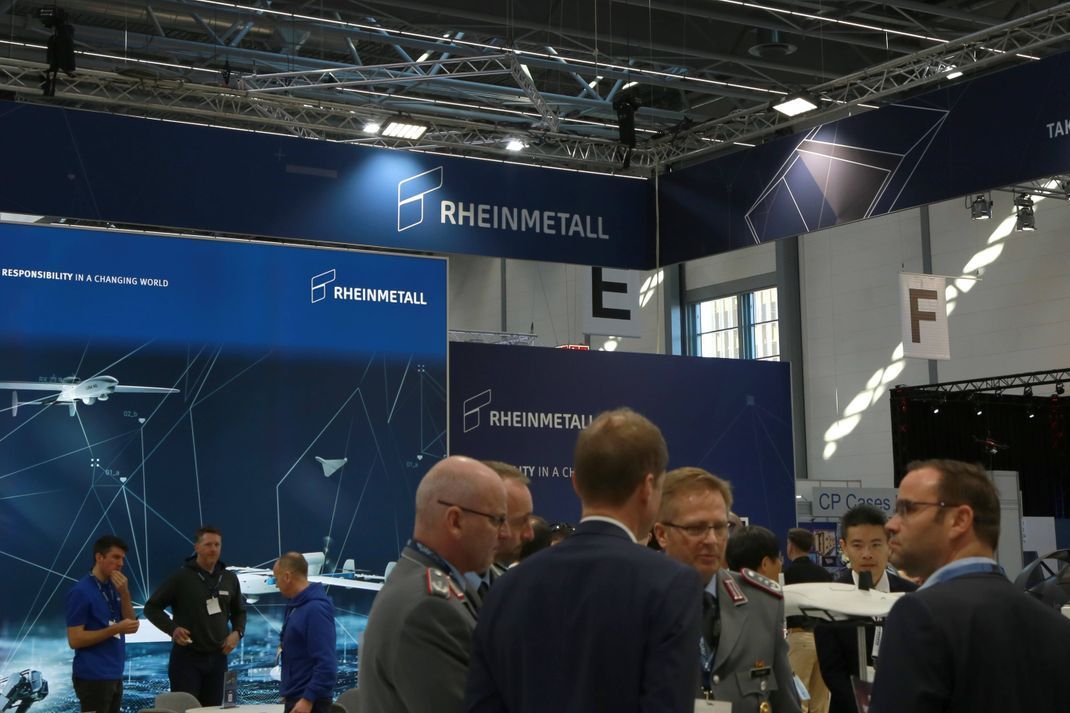 Rheinmetall auf der Messe in Düsseldorf (Archivbild).