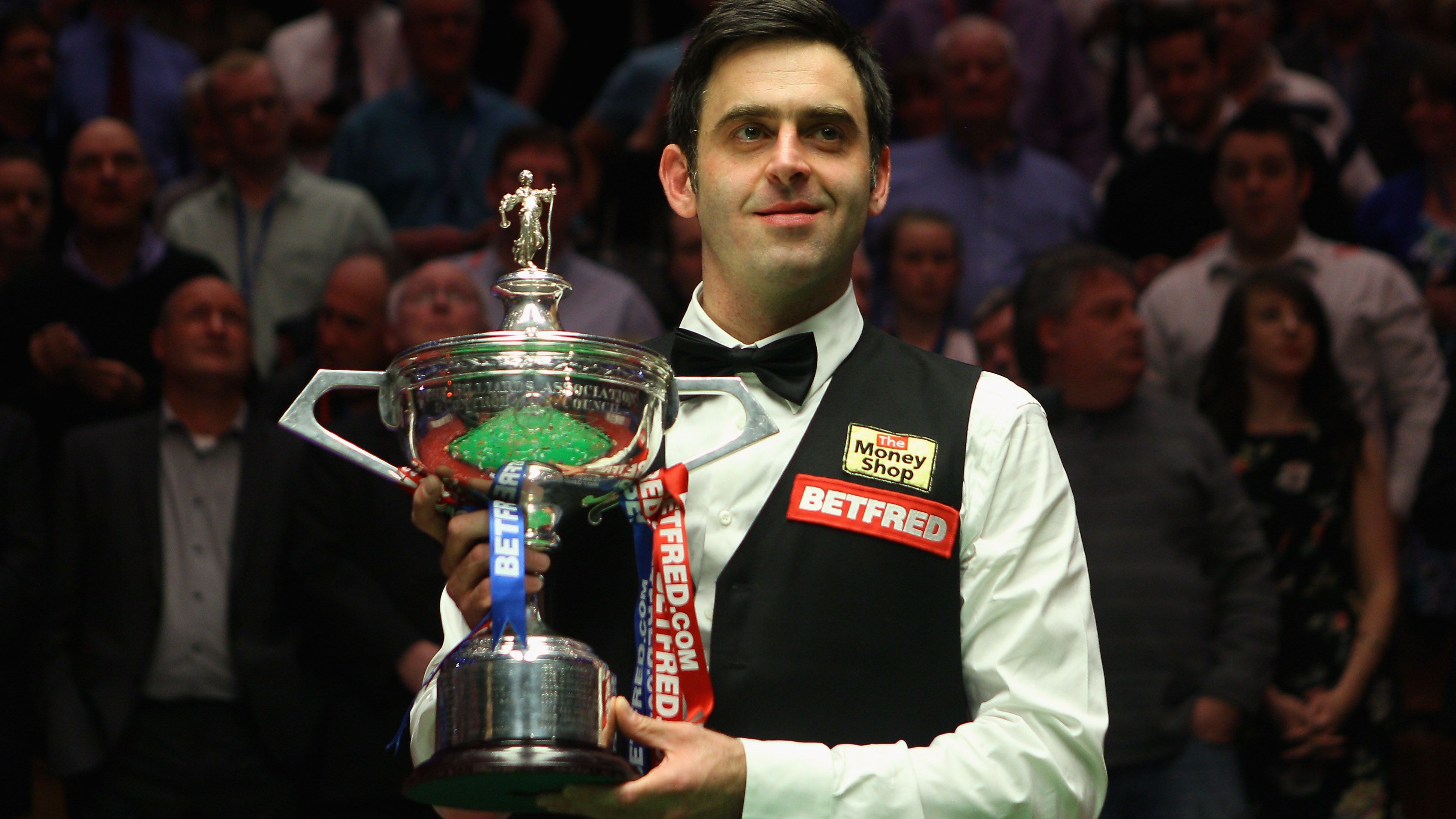 <strong>Platz 25: Snooker-WM</strong>&nbsp;<br>Quasi die Ronnie O'Sullivan-Trophäe - wenn man angesichts seiner unübertroffenen sieben Titel so möchte. Prestigeträchtig allemal, aber da gibt es noch schönere. Deutlich schönere.