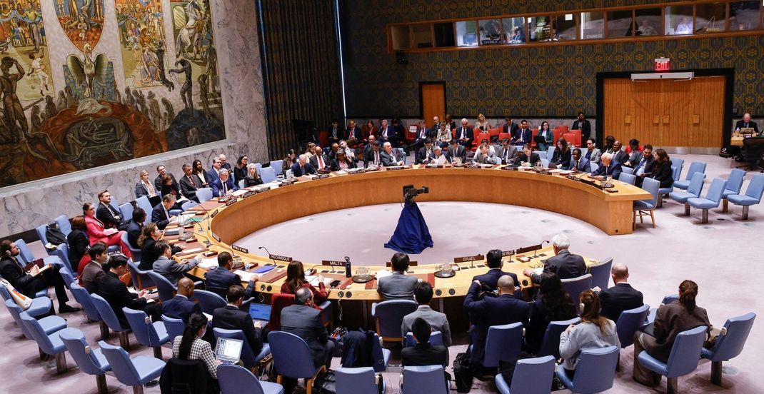 Der UN-Sicherheitsrat hat für eine moskaufreundliche Ukraine-Resolution der US-Regierung von Präsident Donald Trump gestimmt